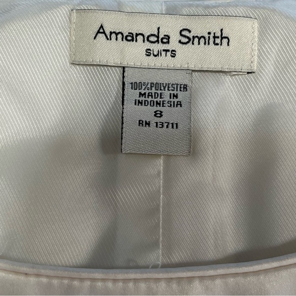 Amanda Smith Cream Suit Shell 8 - Picture 6 of 10